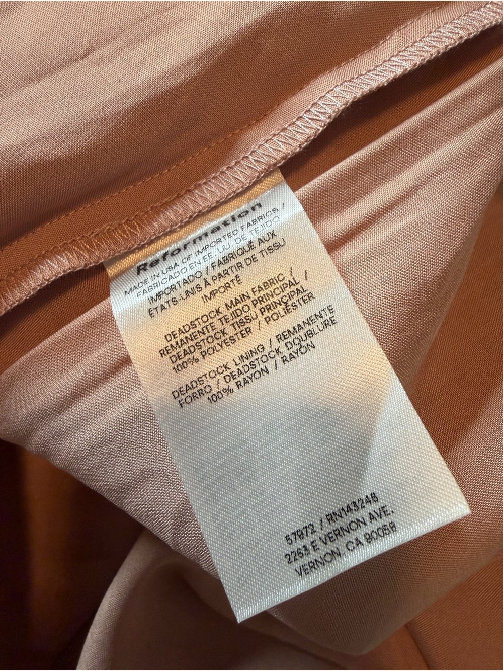 Reformation Mayme Maxi Dress Pink Size 2 - Picture 6 of 7